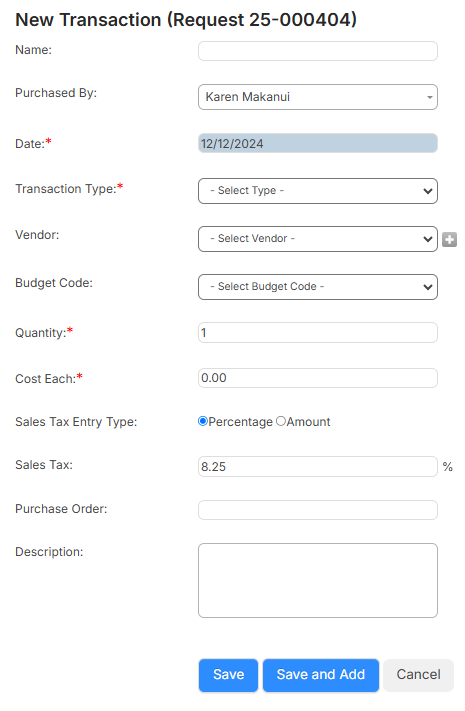 Manage requests assigned to you