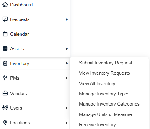 View All Inventory from menu.